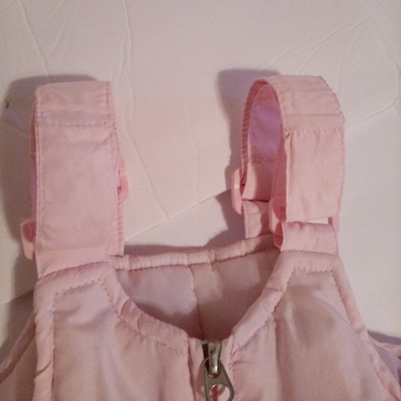 Girl's pink snow bib sz 3T - Picture 8 of 16